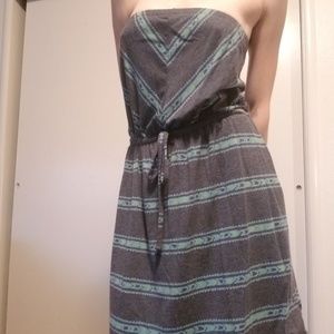 Strapless comfortable dress